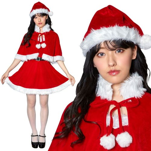 ミミノエル ワンピースケープサンタ